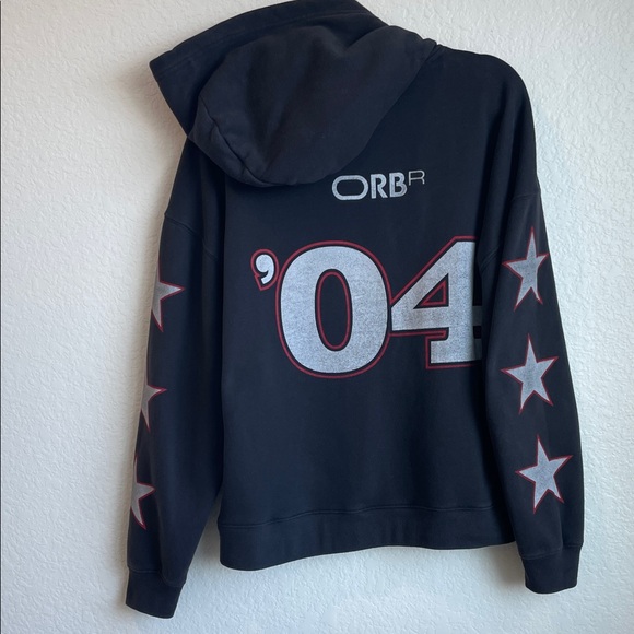 HOLLISTER Red Bull Racing Boxy Charcoal Gray Hoodie • Large - Picture 7 of 12